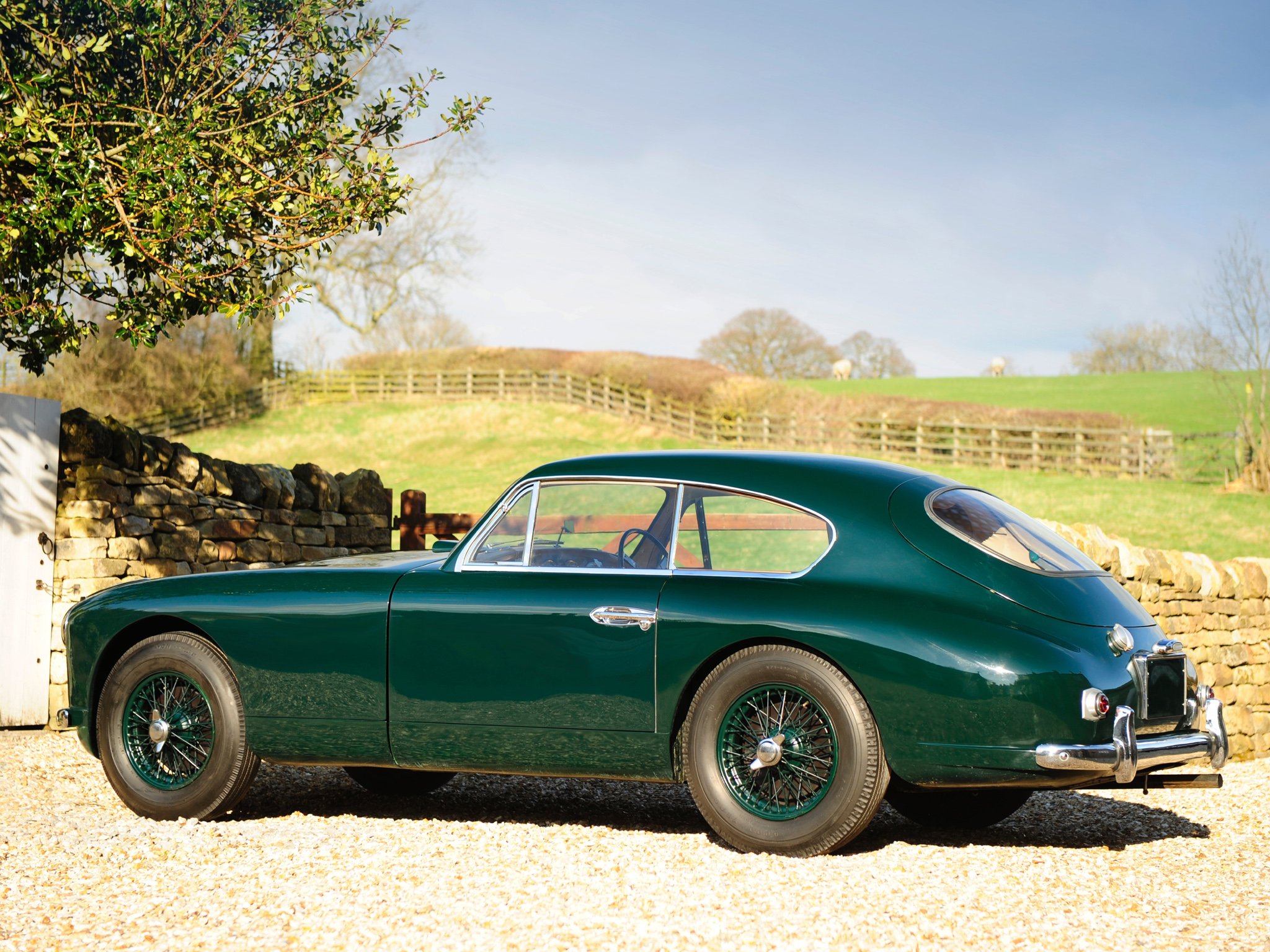 1953 55, Aston, Martin, Db24, Sports, Saloon, Uk spec, Retro Wallpaper