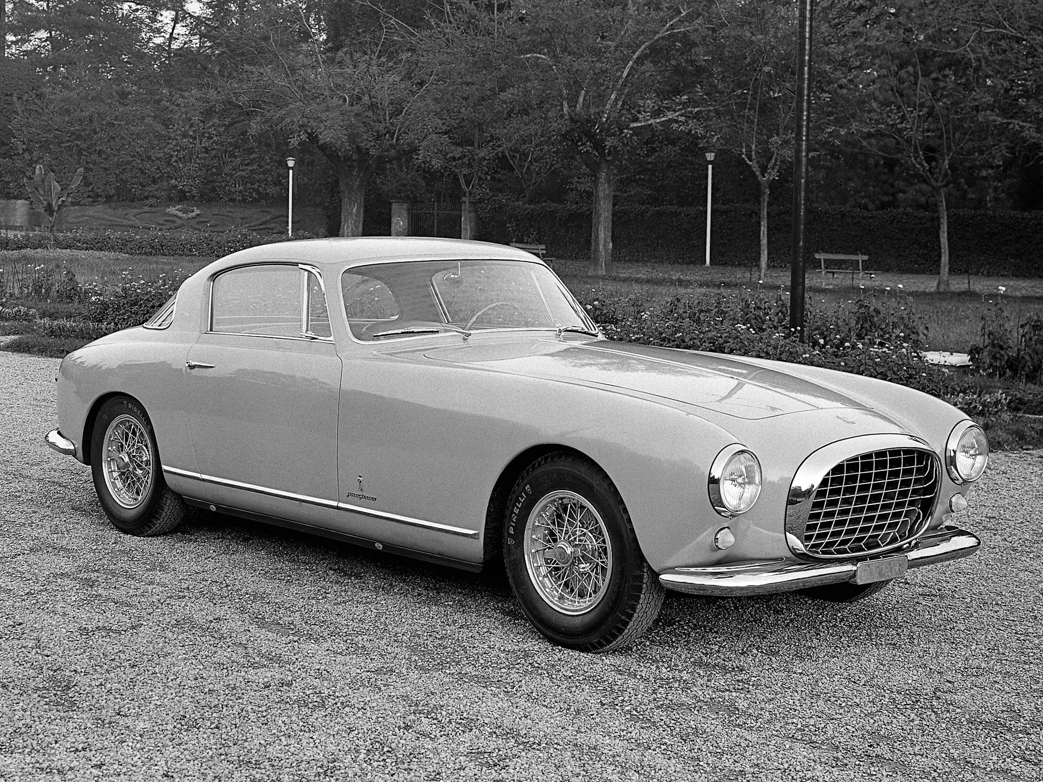 1954, Ferrari, 375, America, Pinin, Farina, Coupe, Supercar, Retro Wallpaper
