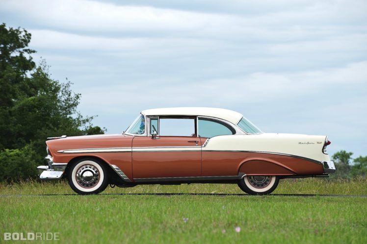 1956, Chevrolet, Bel, Air, Sport, Coupe, Retro, Classic, Cars HD Wallpaper Desktop Background
