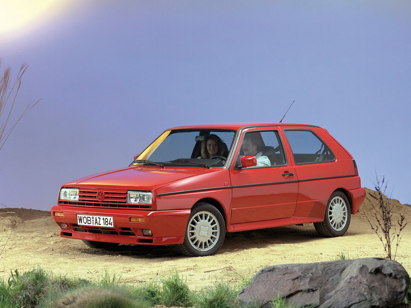 1989 91, Volkswagen, Golf, Rallye, G60,  typ 1g Wallpaper