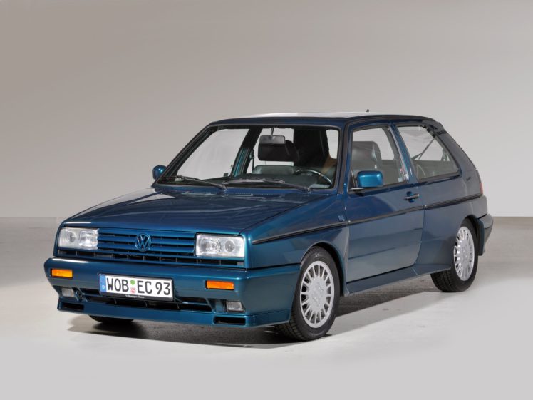 1989 91, Volkswagen, Golf, Rallye, G60,  typ 1g HD Wallpaper Desktop Background