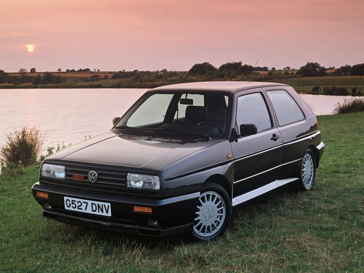 1989 91, Volkswagen, Golf, Rallye, G60,  typ 1g HD Wallpaper Desktop Background