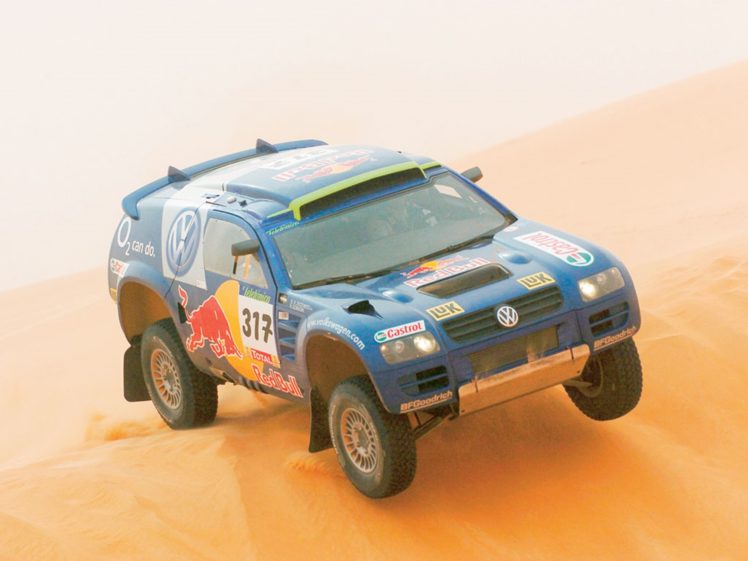 2005, Volkswagen, Racetouareg1, 2667×2000 HD Wallpaper Desktop Background