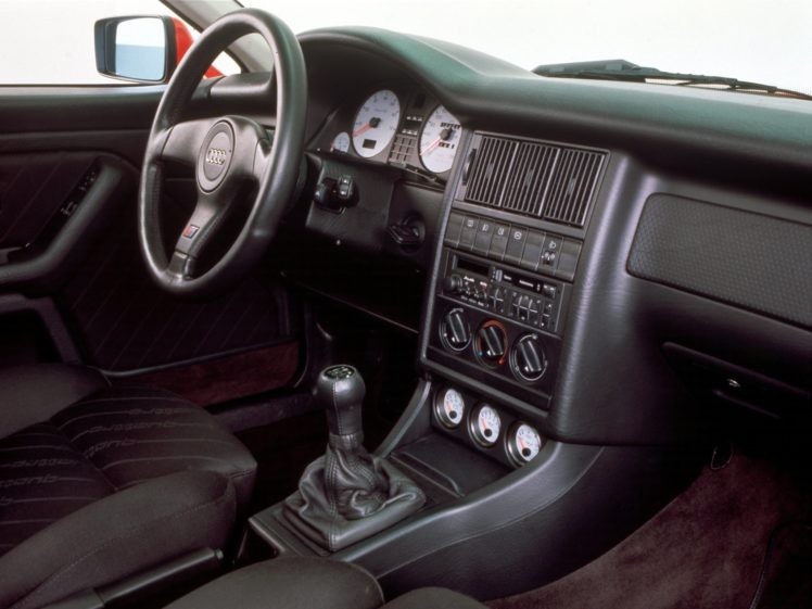 1990, Audi, S 2, Coupe, Interior HD Wallpaper Desktop Background