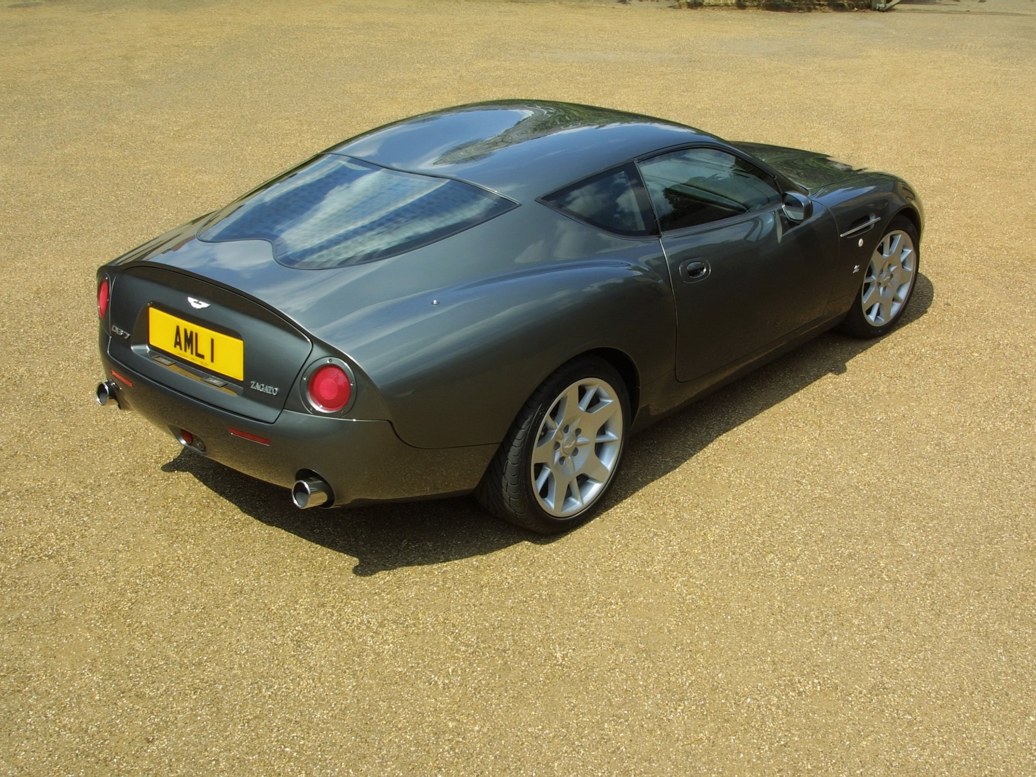 2003, Aston, Martin, Db7, Zagato, Supercar, Fs Wallpaper