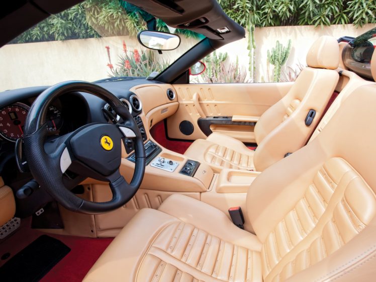 2005, Ferrari, 575, Superamerica, Supercar, Interior HD Wallpaper Desktop Background