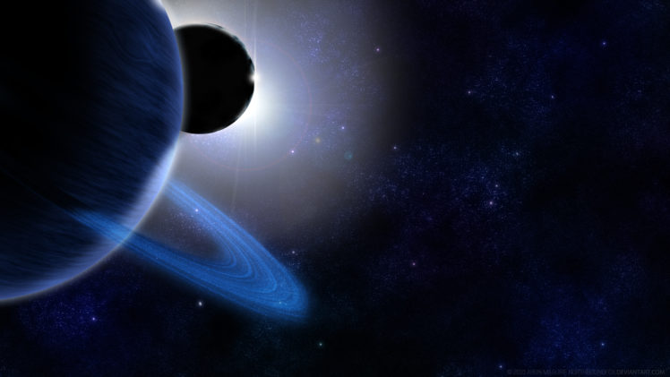 sci, Fi, Science, Planets, Stars, Moon, Light HD Wallpaper Desktop Background