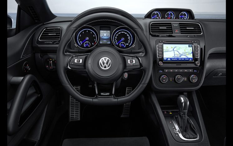 2015, Volkswagen, Scirocco, Interior HD Wallpaper Desktop Background
