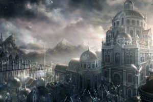 chao, Yuan, Xu, Fantasy, Art, Army, Weapons, Soldiers, Warriors, Cities, Buildings, Architecture