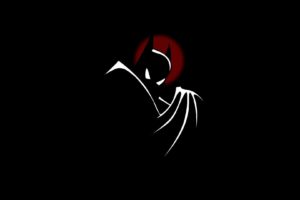batman, Black, Minimalistic, Comic