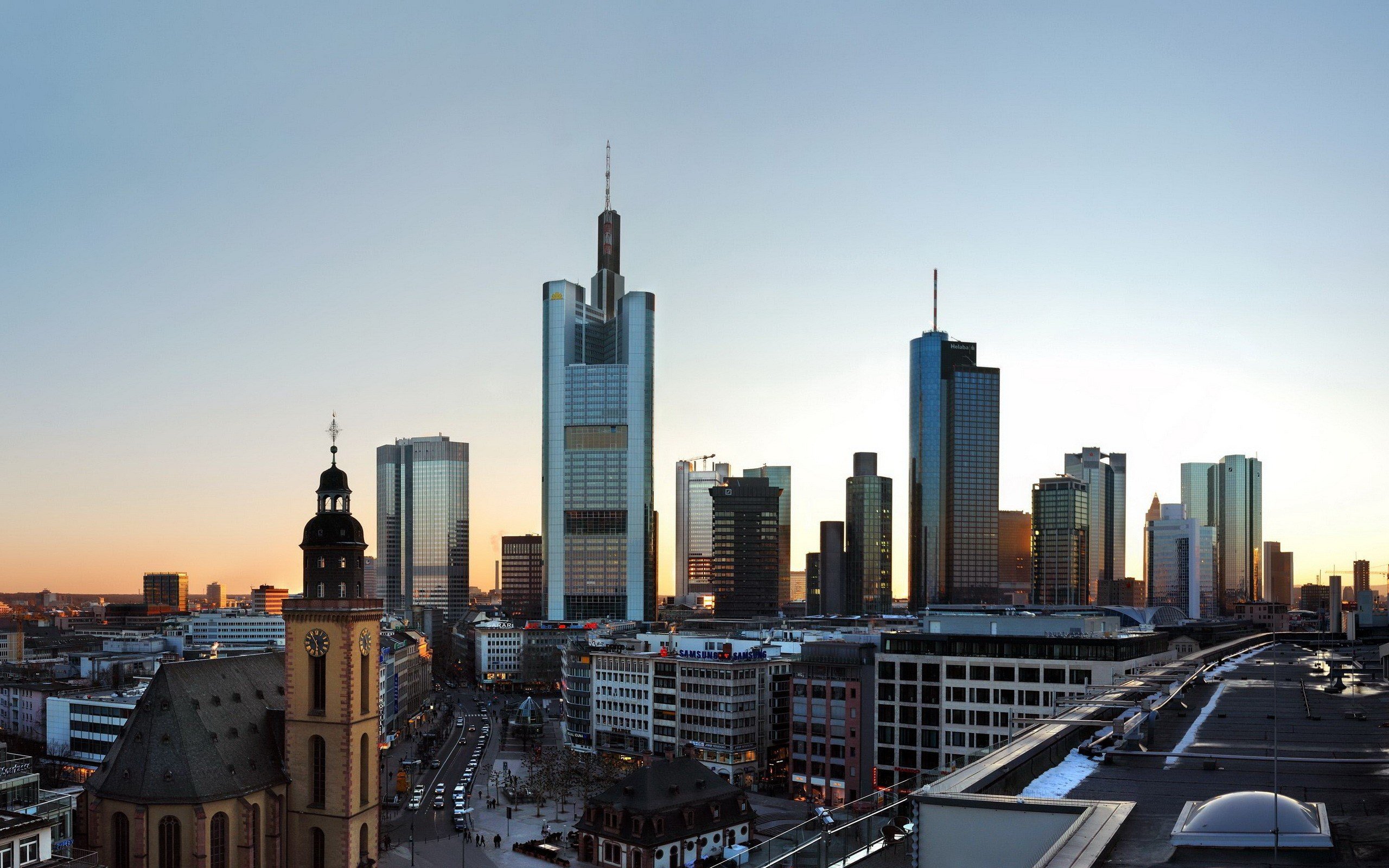 cityscapes, Frankfurt, Am, Main Wallpaper