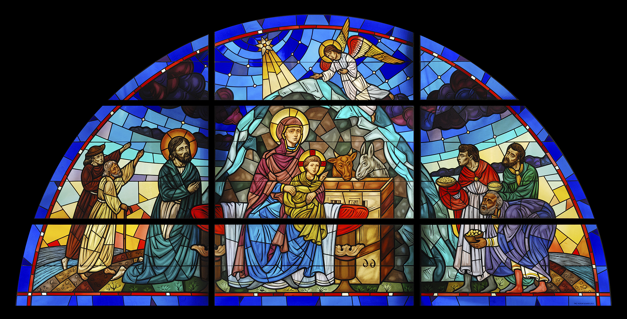 stained, Glass, Nativity, Christian, Catholic, Art, Mary, Jesus, Art, Cathedral, Church, Religion Wallpaper