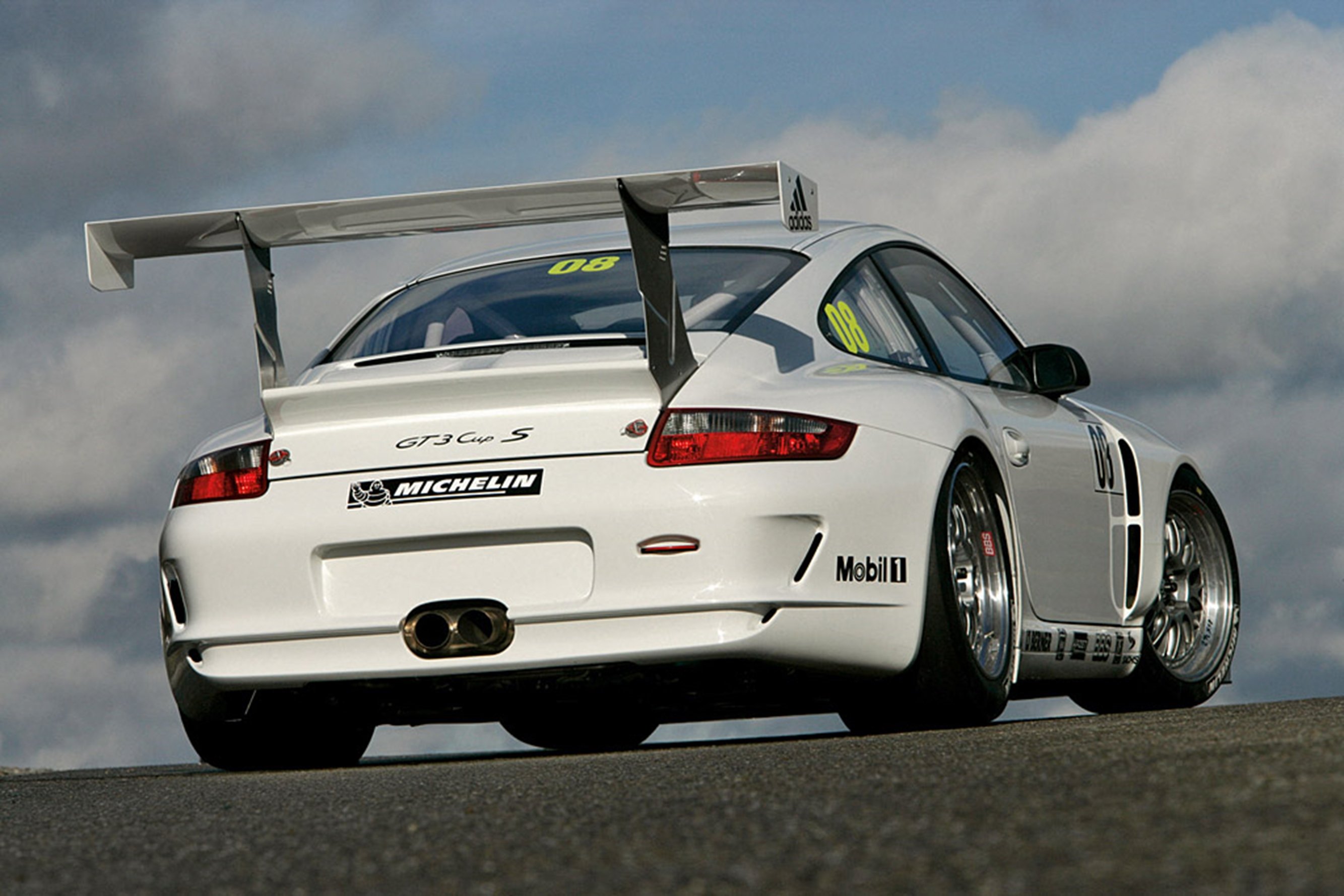 2008, Porsche, 911gt3cups2, 2667x1779 Wallpaper