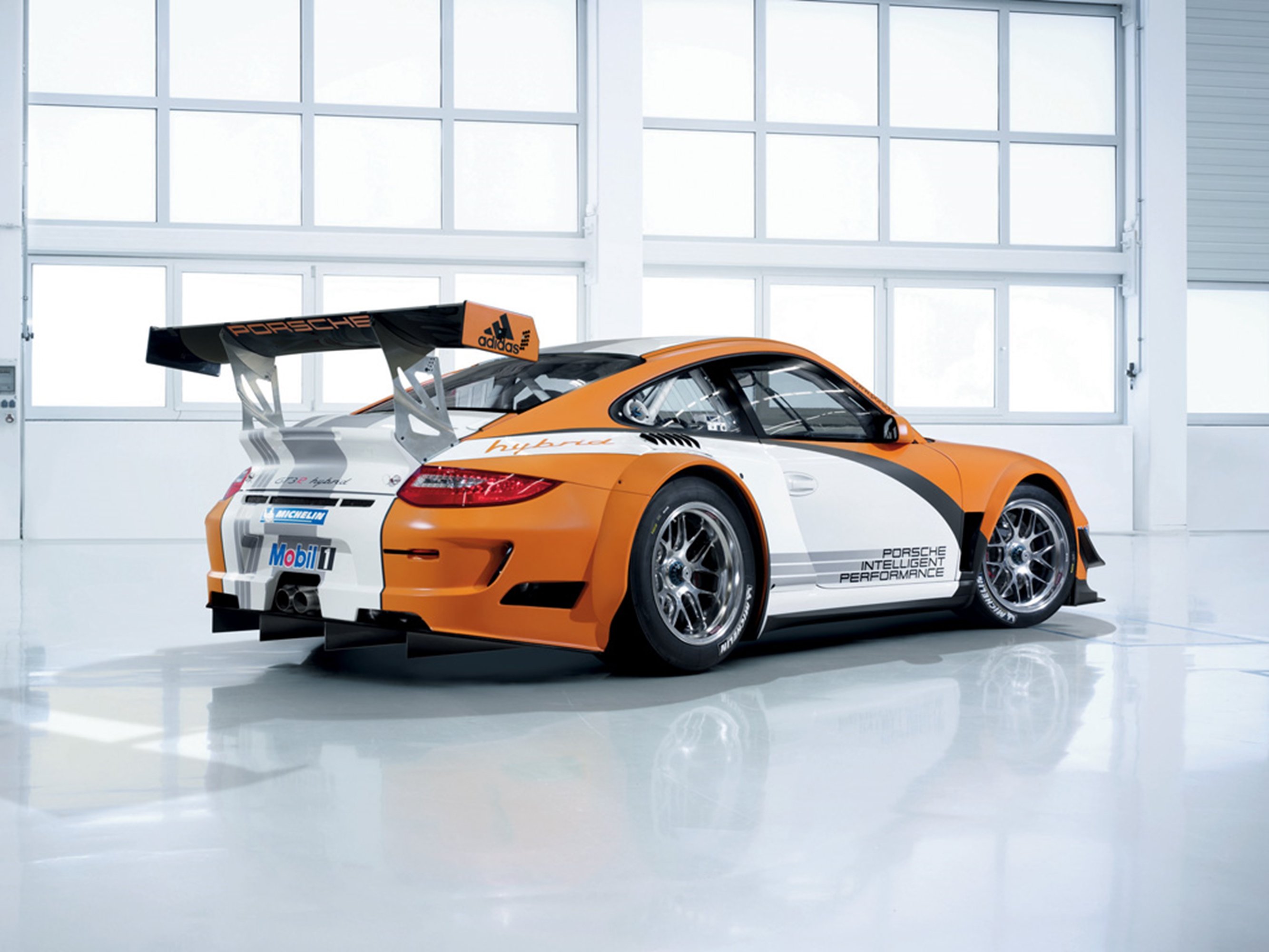 2010, Porsche, 911gt3rhybrid2, 2667x2000 Wallpaper