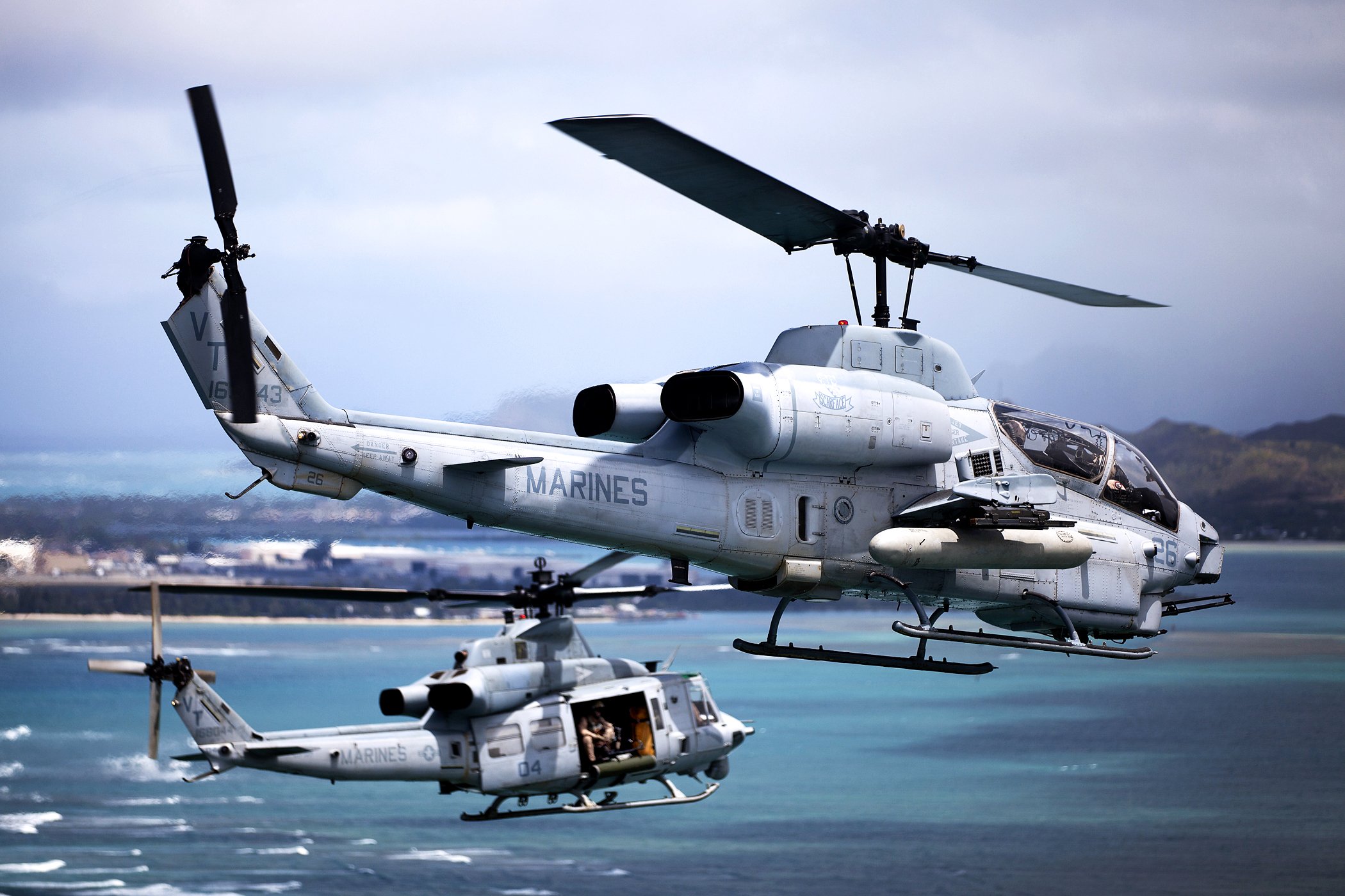 ah 1w, Super, Cobra, Attack, Helicopter, Military, Weapon, Aircraft,  35 Wallpaper