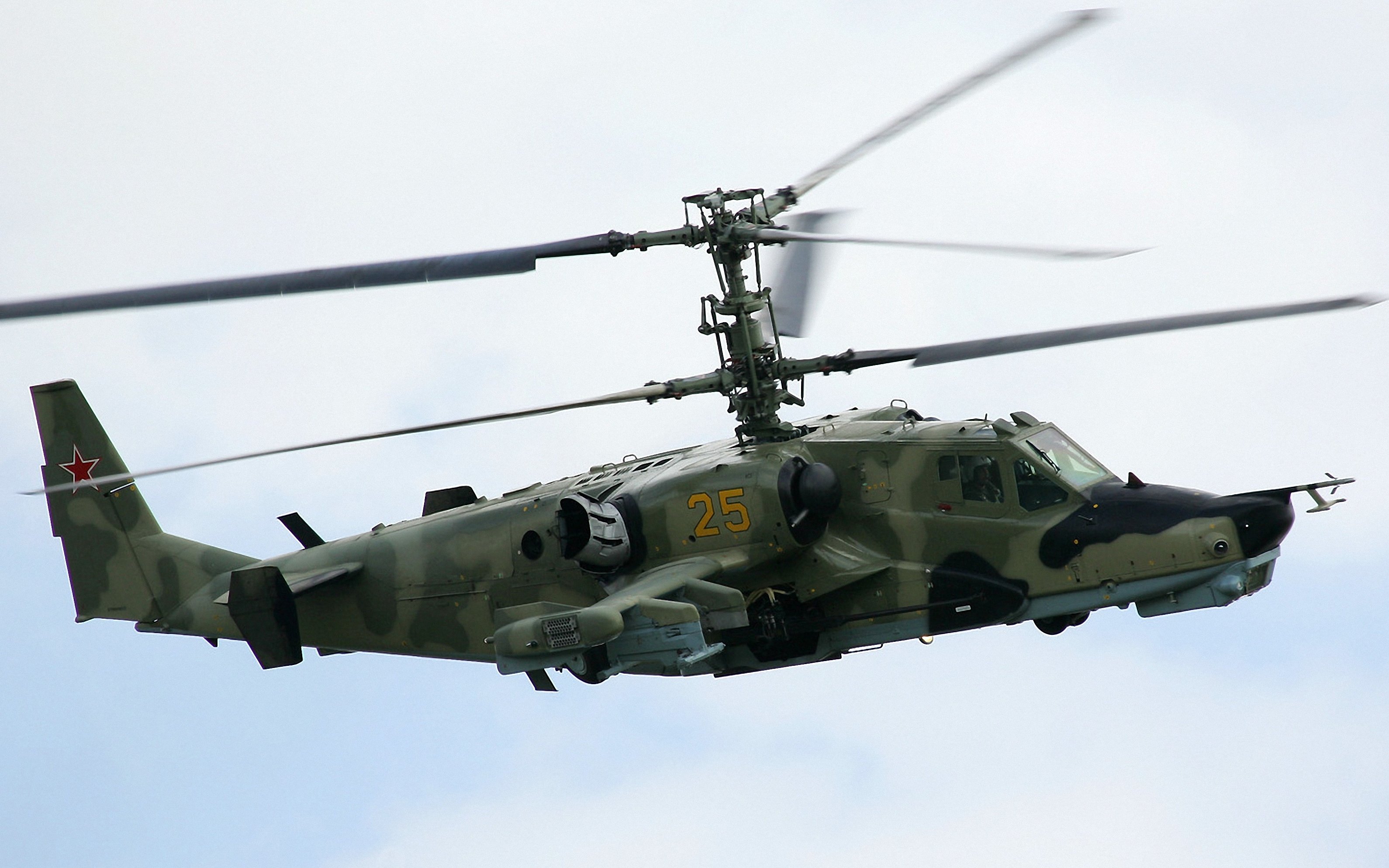 kamov, Ka 50, Black, Shark, Gunship, Attack, Helicopter, Military ...