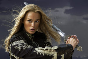 pirates, Of, The, Caribbean, Keira, Knightley, Actress, Black, Pearl, Elizabeth, Swann, Weapons, Sword, Women, Blondes, Brunettes, Babes, Costume
