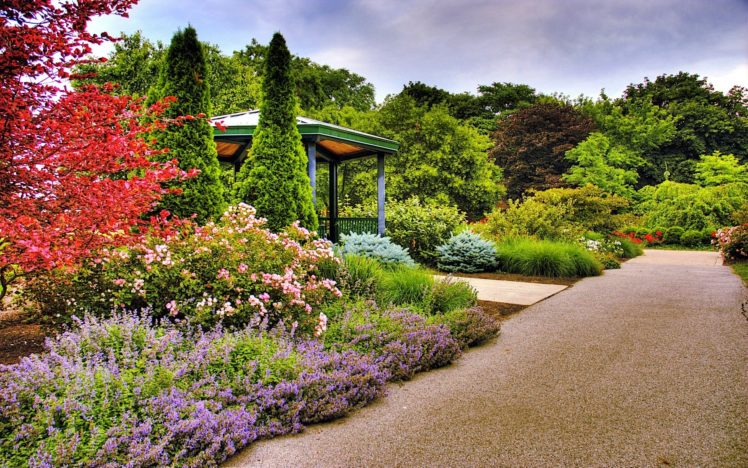 garden, Park, Landscape,  20 HD Wallpaper Desktop Background
