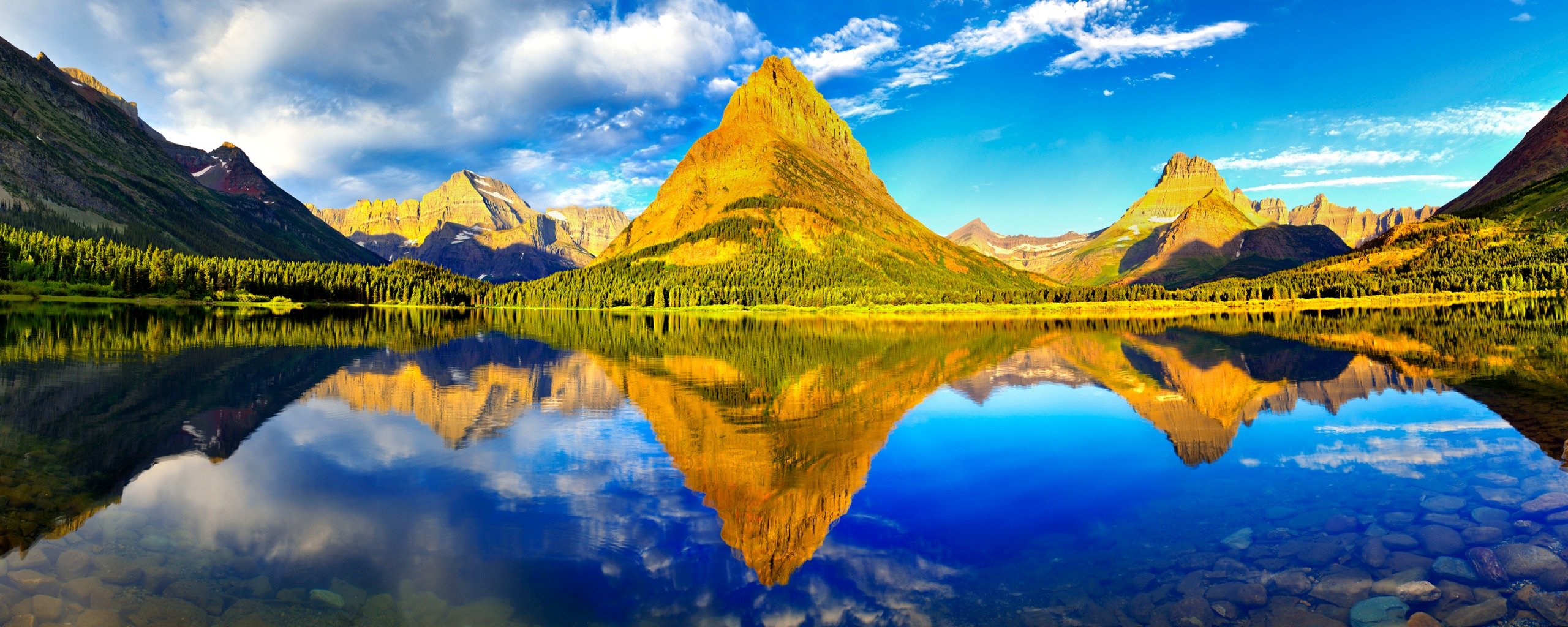 glacier, National, Park, Dual, Monitor other Wallpaper