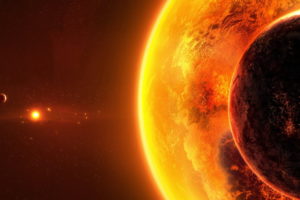 sci, Fi, Science, Outer, Space, Universe, Planets, Sun, Atmosphere, Stars, Cg, Digital, Art