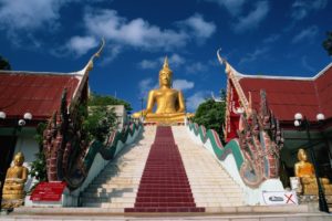 stairways, Religion, Naga, Buddha, Thailand, Temples