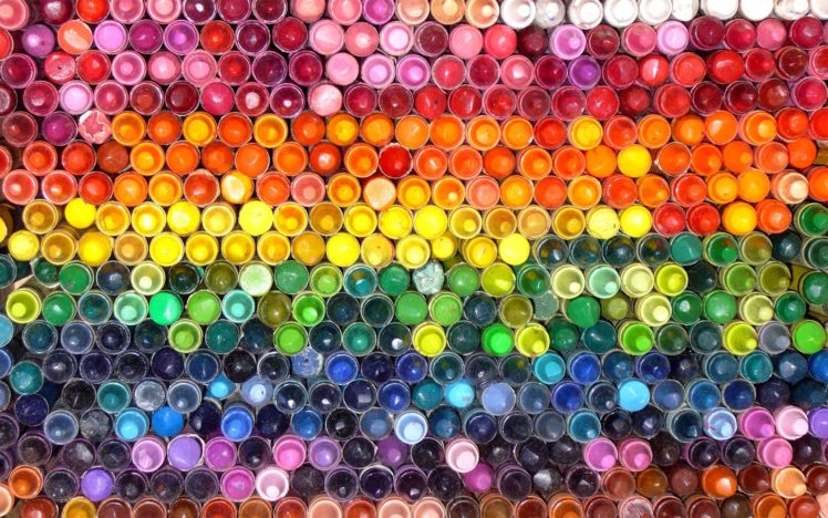 multicolor, Crayons HD Wallpaper Desktop Background