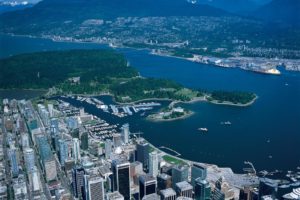 cityscapes, Buildings, Vancouver, Aerial