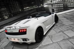 white, Performance, Lamborghini, Gallardo