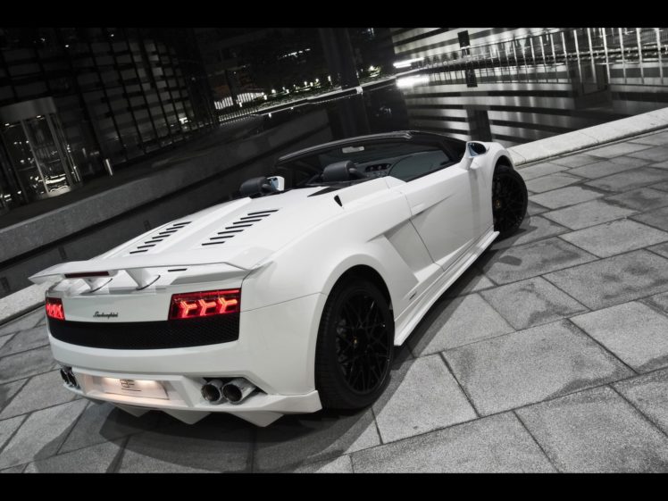 white, Performance, Lamborghini, Gallardo HD Wallpaper Desktop Background