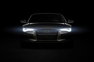 black, Lights, Audi, Concept, Cars, German, Cars