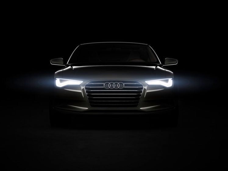black, Lights, Audi, Concept, Cars, German, Cars HD Wallpaper Desktop Background