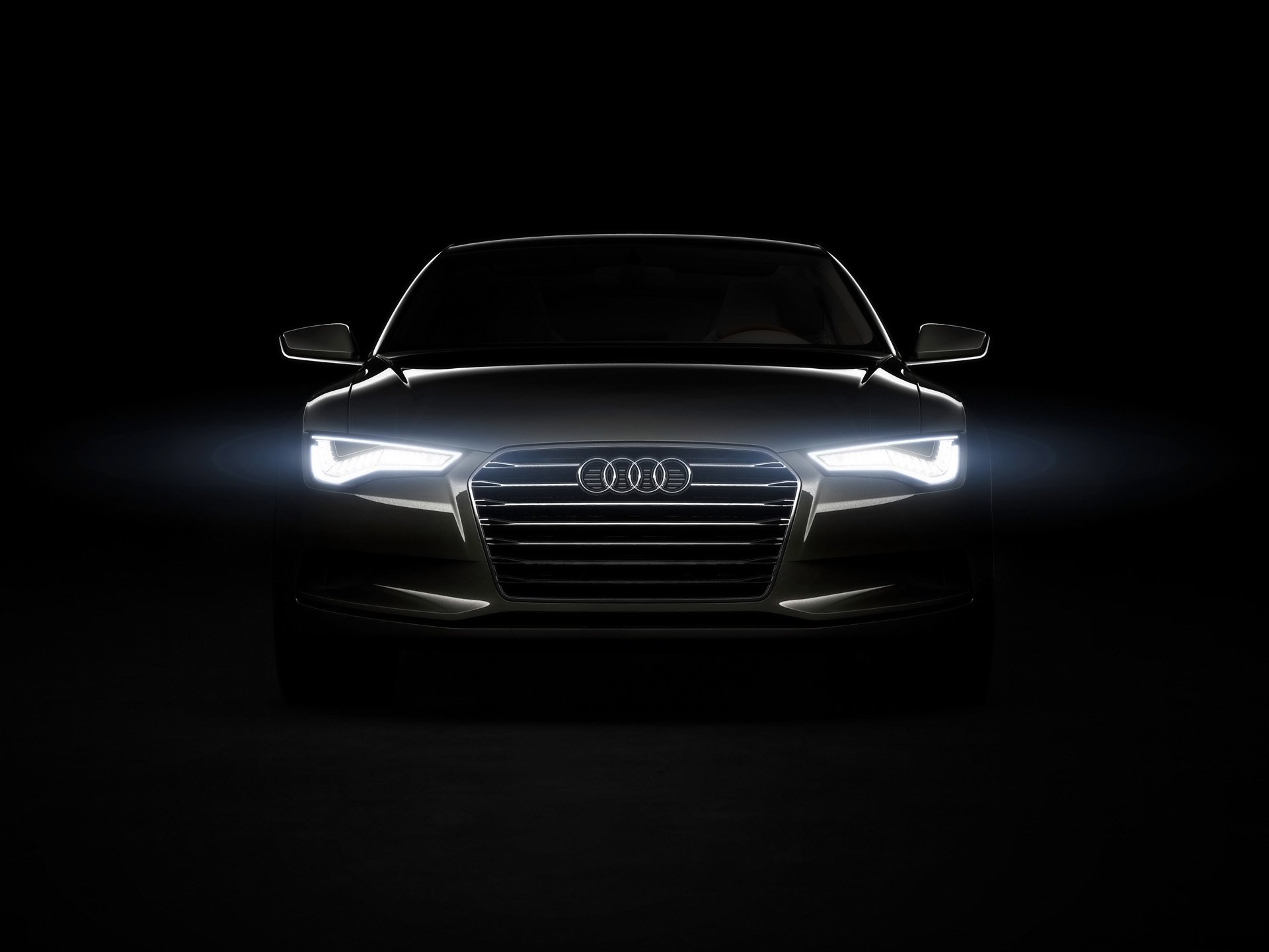black, Lights, Audi, Concept, Cars, German, Cars Wallpaper