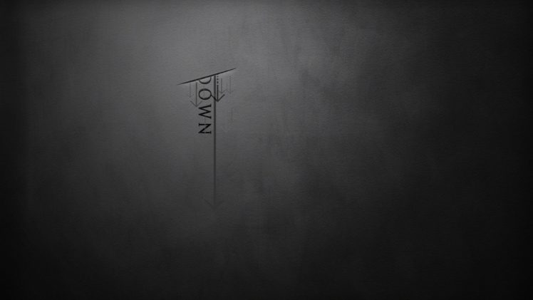 minimalistic, Grayscale, Down HD Wallpaper Desktop Background