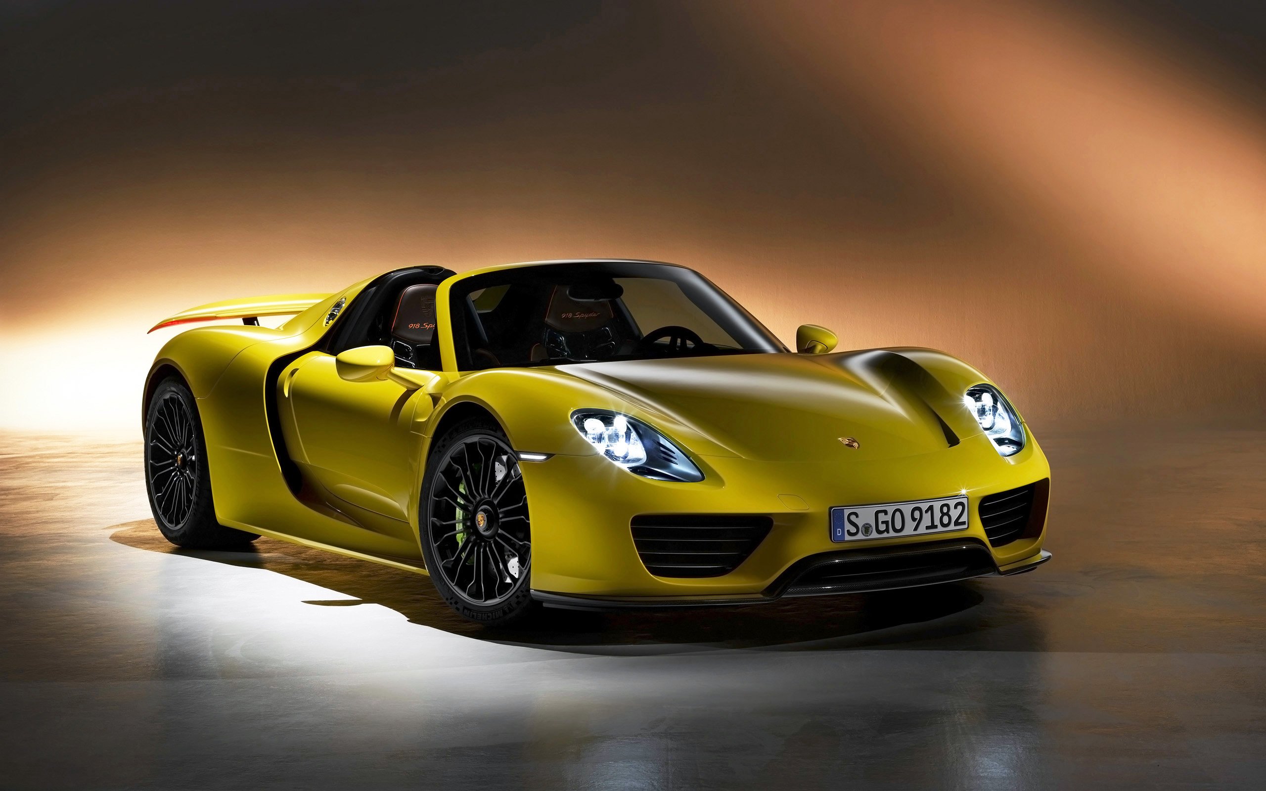 2014, Porsche, 918, Spyder wide Wallpaper