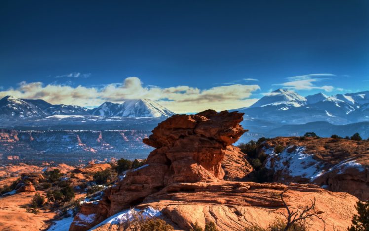 moab, Utah, Mountains HD Wallpaper Desktop Background