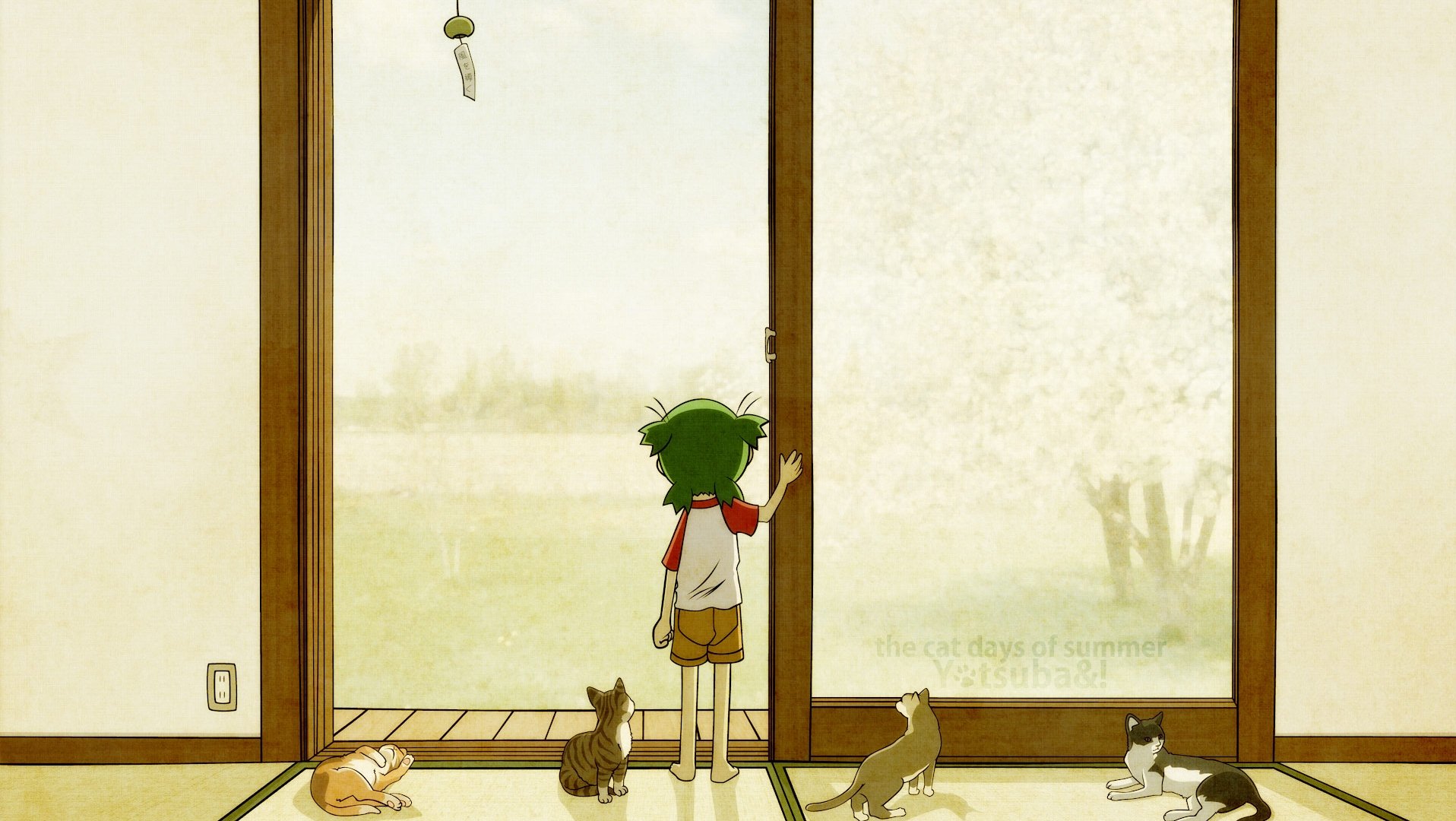 cats, Yotsuba, Yotsubato Wallpaper