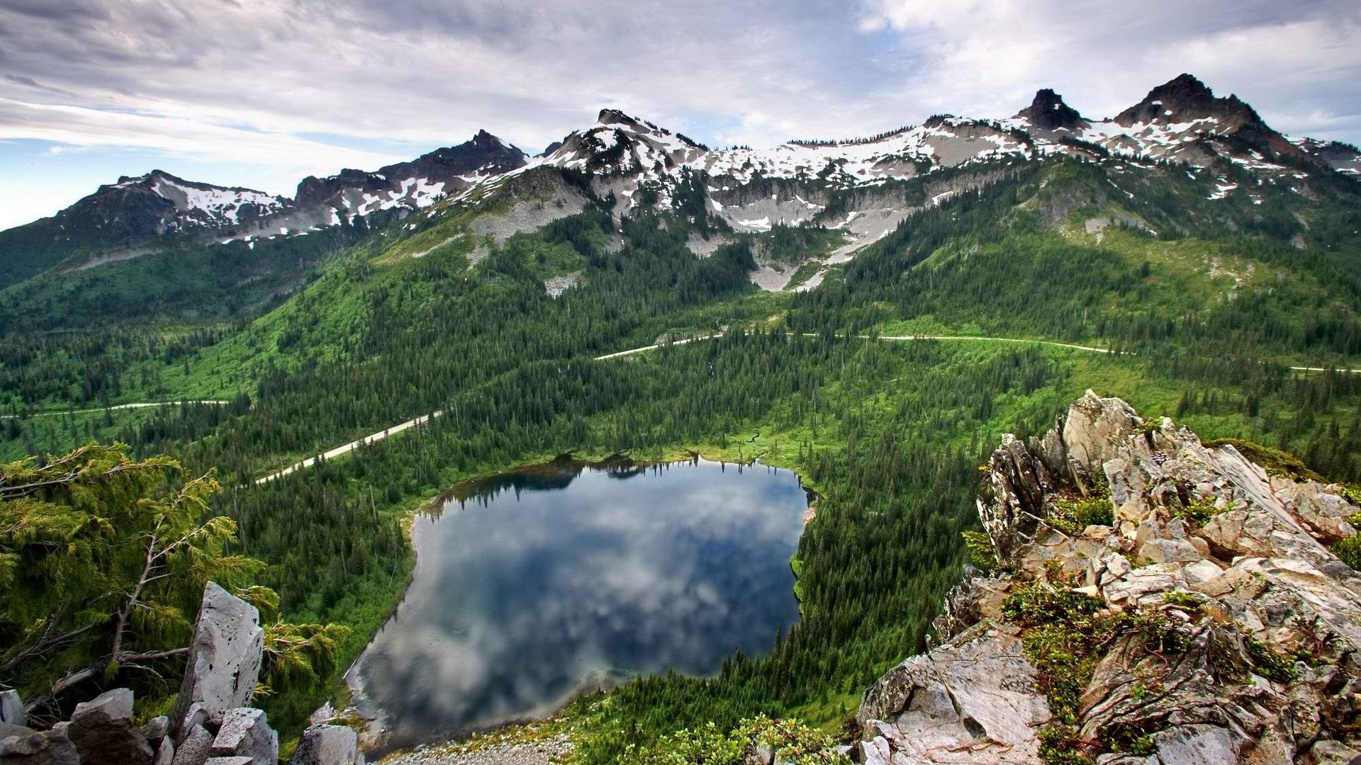 range, National, Park, Washington, Mount Wallpaper
