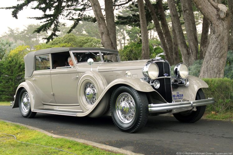 1932, Lincoln, Kb 241, Dietrich, Convertible, Sedan HD Wallpaper Desktop Background