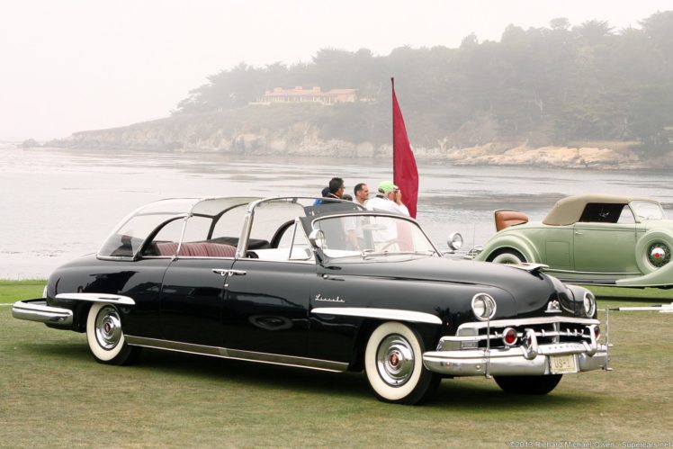 1950, Lincoln, Dietrich, Presidential, Convertible, Limousine HD Wallpaper Desktop Background