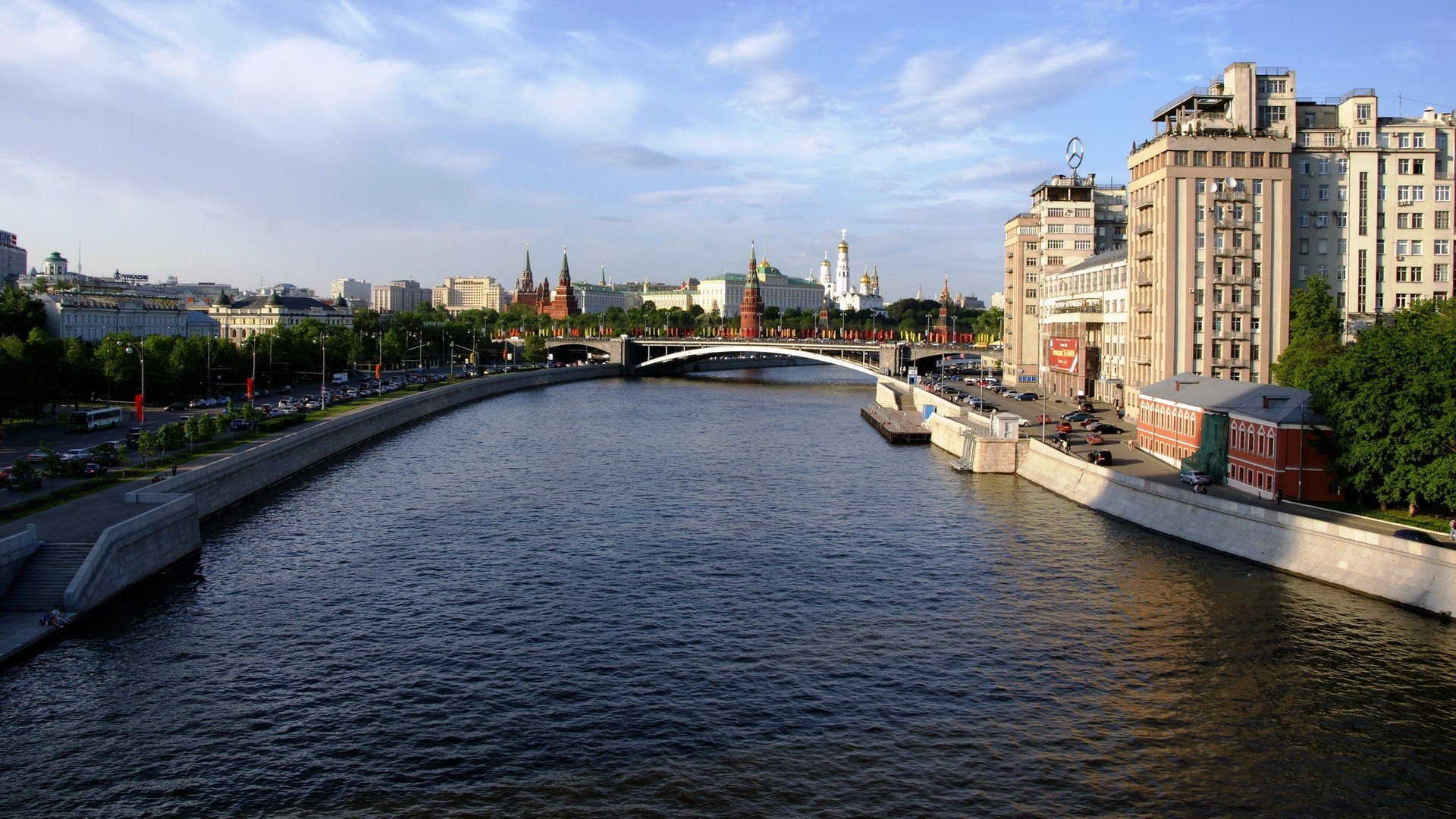 cityscapes, Rivers Wallpaper