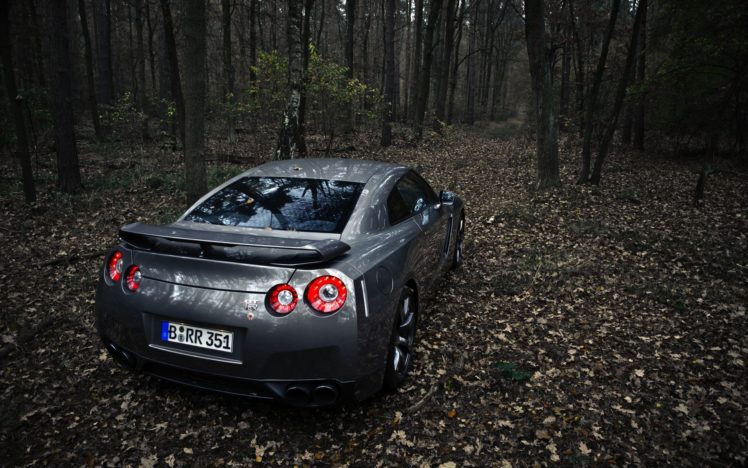 forests, Berlin, Nissan, Gt r, R35 HD Wallpaper Desktop Background