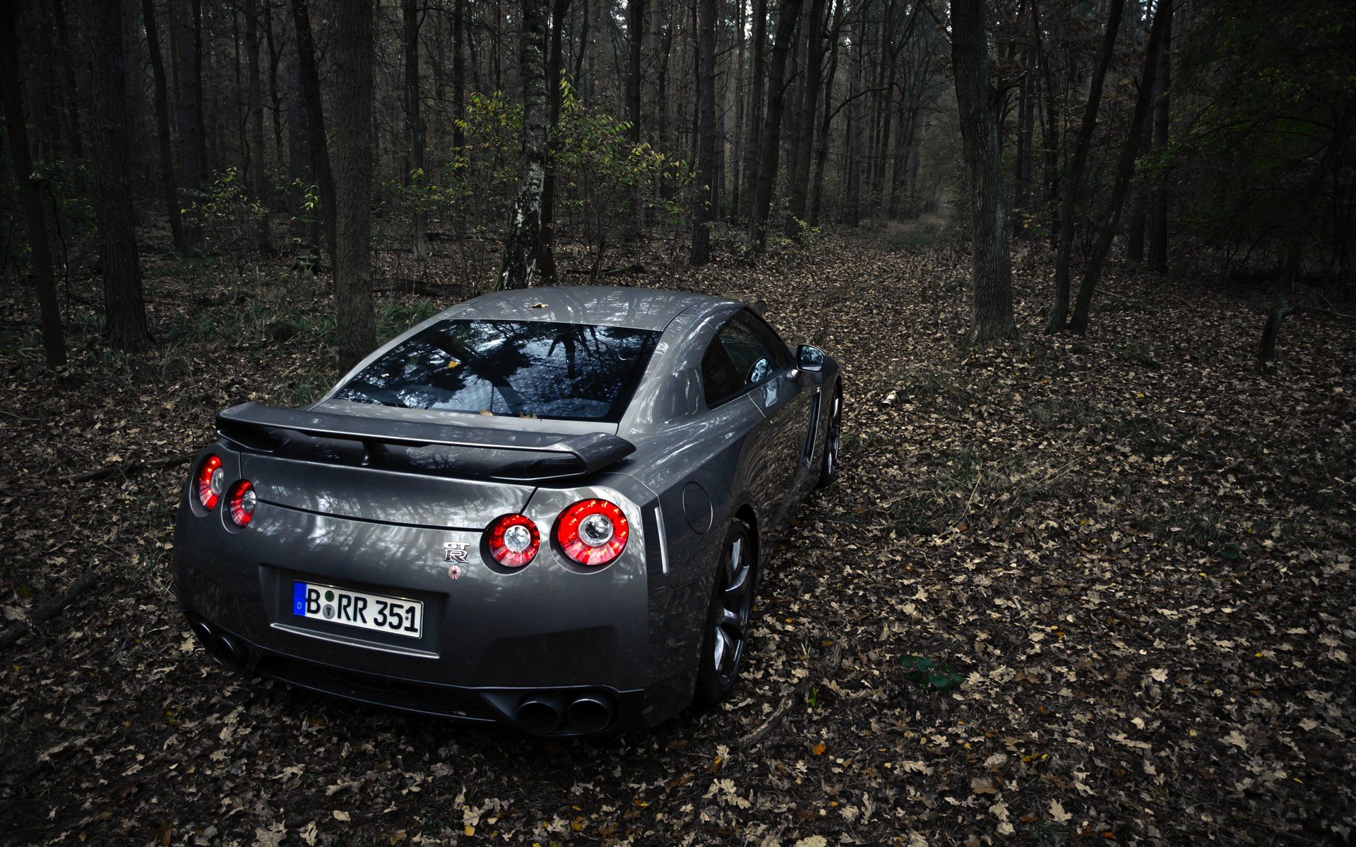 forests, Berlin, Nissan, Gt r, R35 Wallpaper
