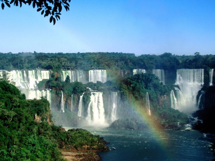 nature, Brazil, Waterfalls, Iguazu, Falls HD Wallpaper Desktop Background