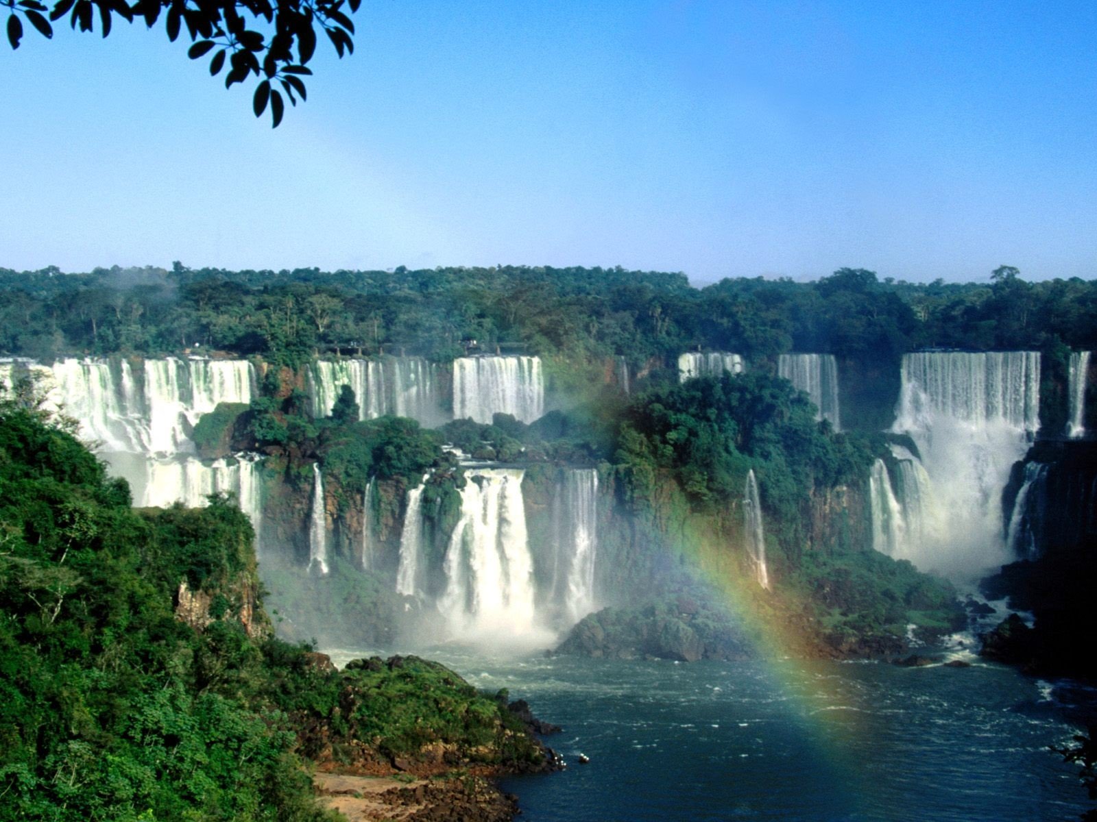 nature, Brazil, Waterfalls, Iguazu, Falls Wallpaper