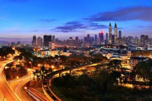 cityscapes, Highways, Malaysia, City, Lights, Panorama, Kuala, Lumpur