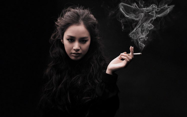 women, Smoking, Cigarettes HD Wallpaper Desktop Background