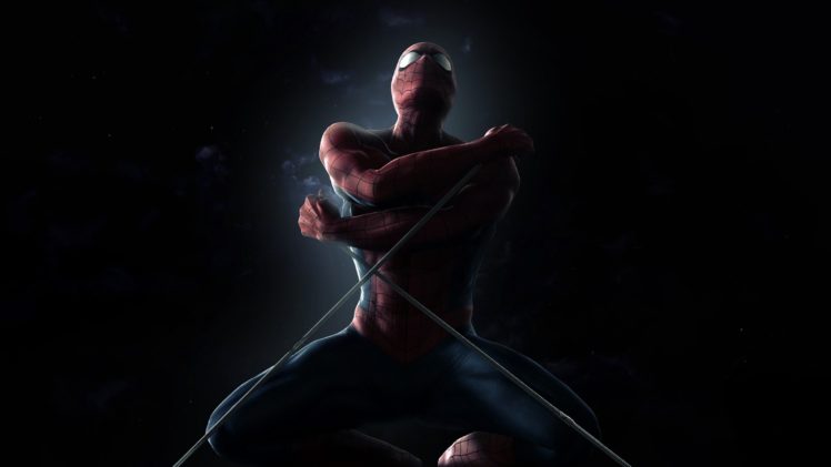 dark, Spider man, Smoke, Superheroes, Muscles, Marvel, Comics, Black, Background, Marvel , Ultimate, Alliance HD Wallpaper Desktop Background