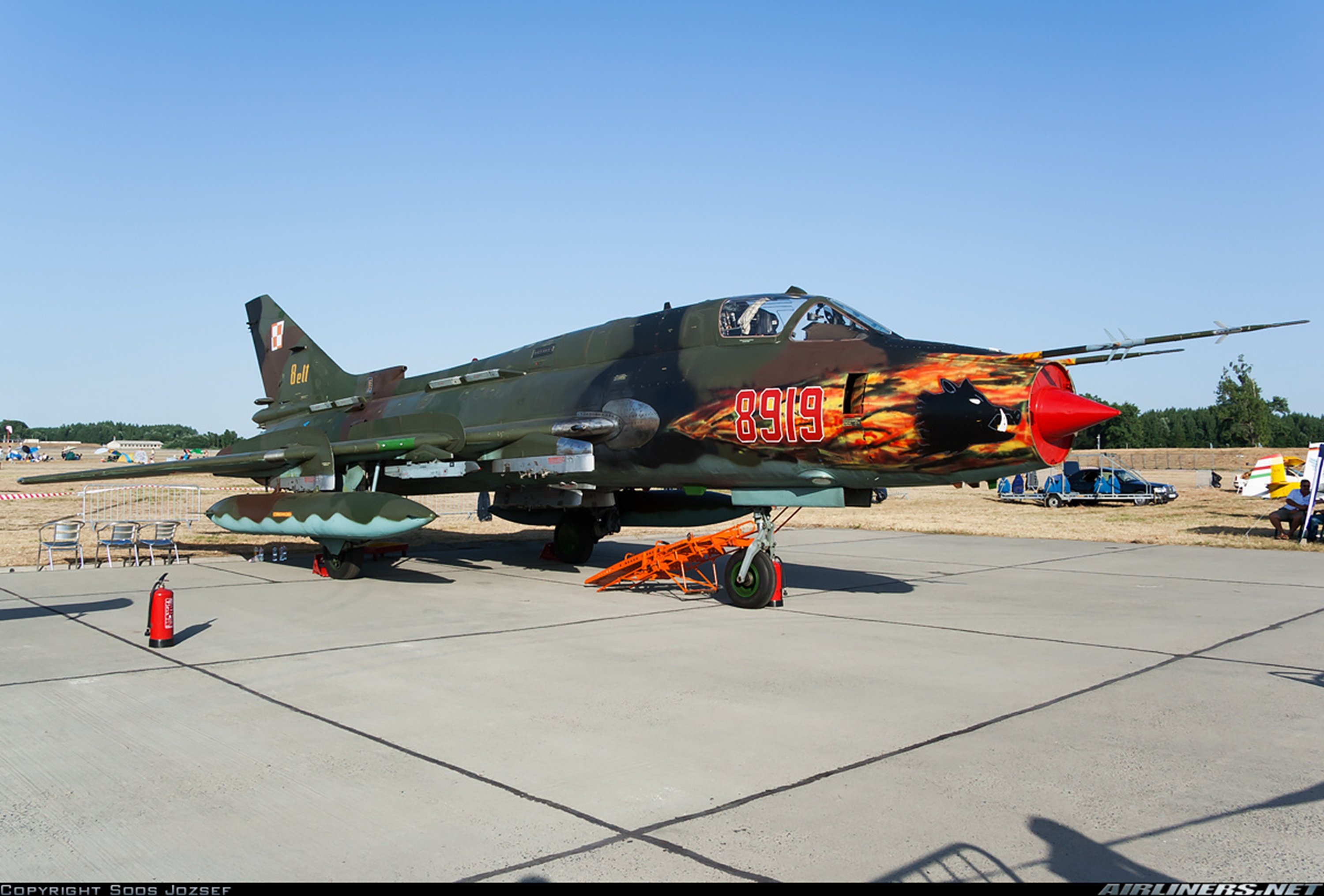 poland, Air, Force, Jet, Fighter, Sukhoi, Su 22m4, 3000x2030 Wallpaper