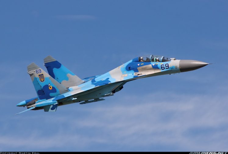 ukraine, , Air, Force, Sukhoi, Su 27ub, Jet, Fighter, 3000x2033 ...