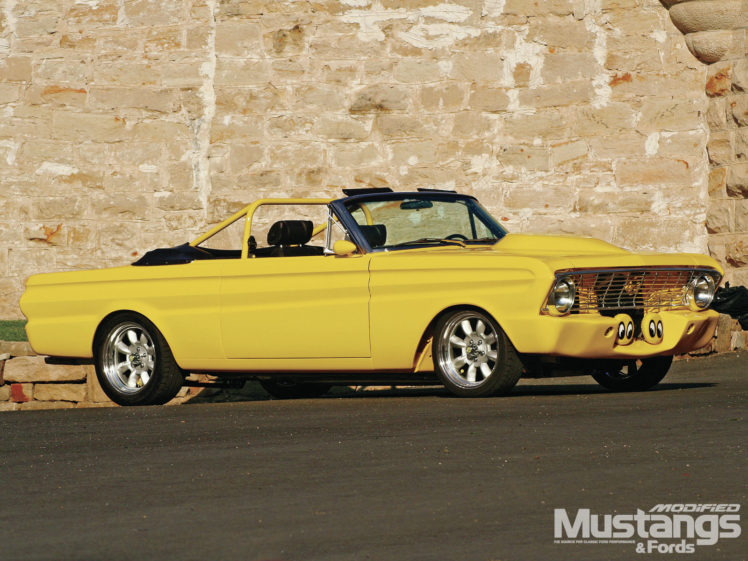 1964, Ford, Falcon, Muscle, Cars, Classic, Muscle, Yellow, Tuning HD Wallpaper Desktop Background